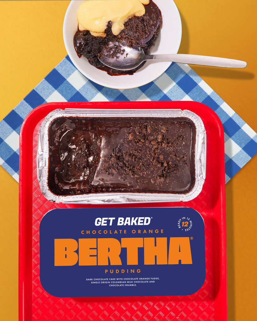 Chocolate Orange Bertha® Pudding