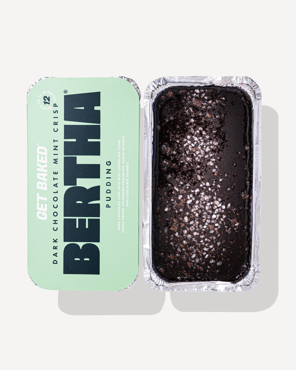 Mint Crisp Bertha® Pudding