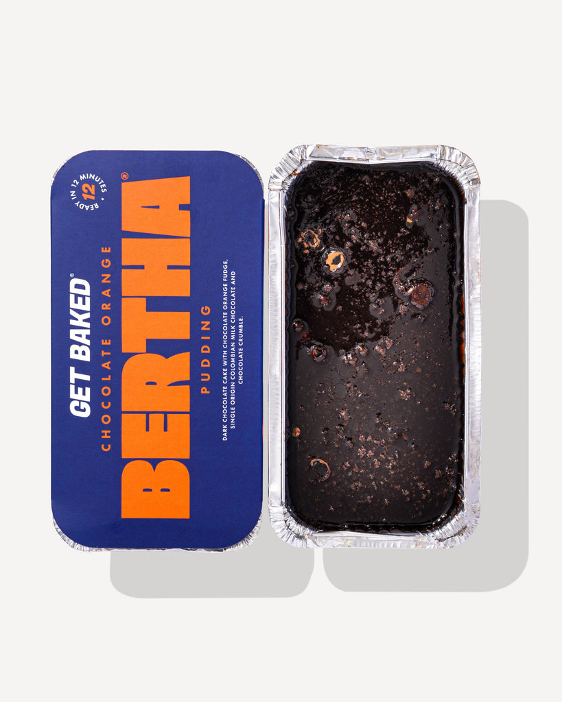 Chocolate Orange Bertha® Pudding - New Years Delivery