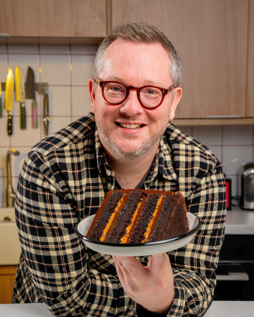 Edd Kimber's Chocolate & Whipped Caramel Cake - July Pre-Order