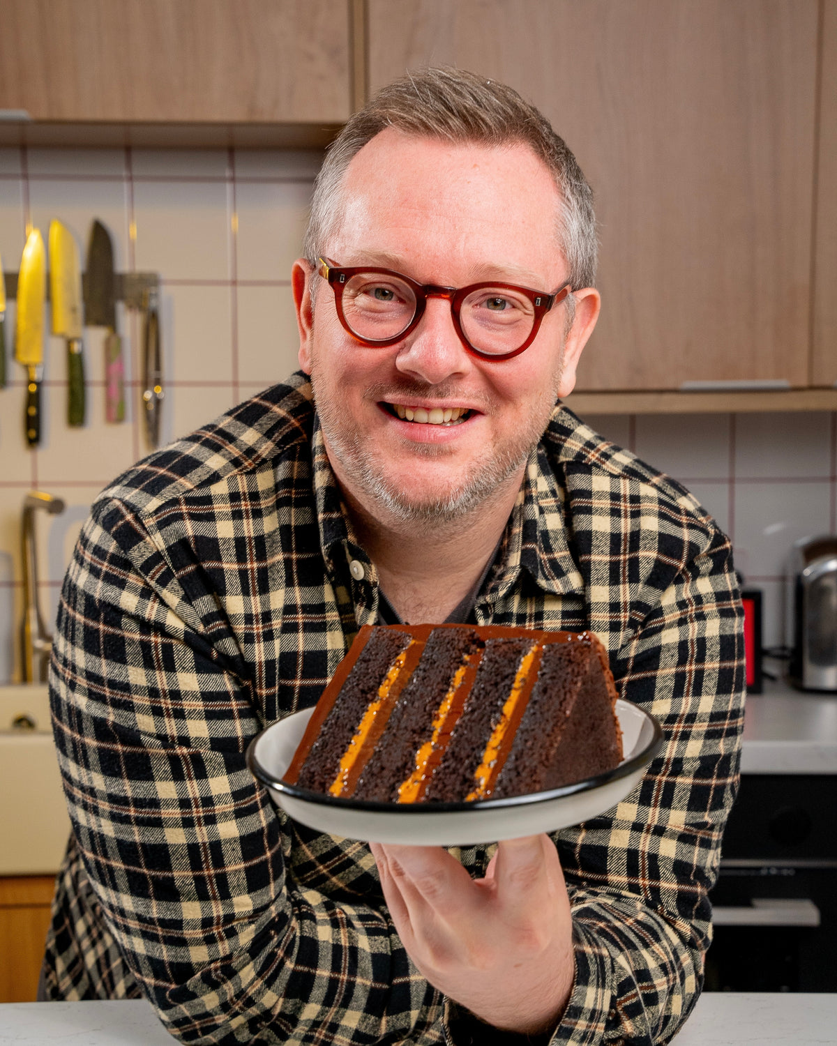 Edd Kimber's Chocolate & Whipped Caramel Cake - July Pre-Order