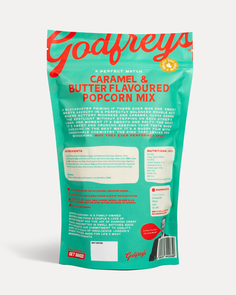 Godfrey's® Buttery & Caramel Corn Mix - August Pre-Order