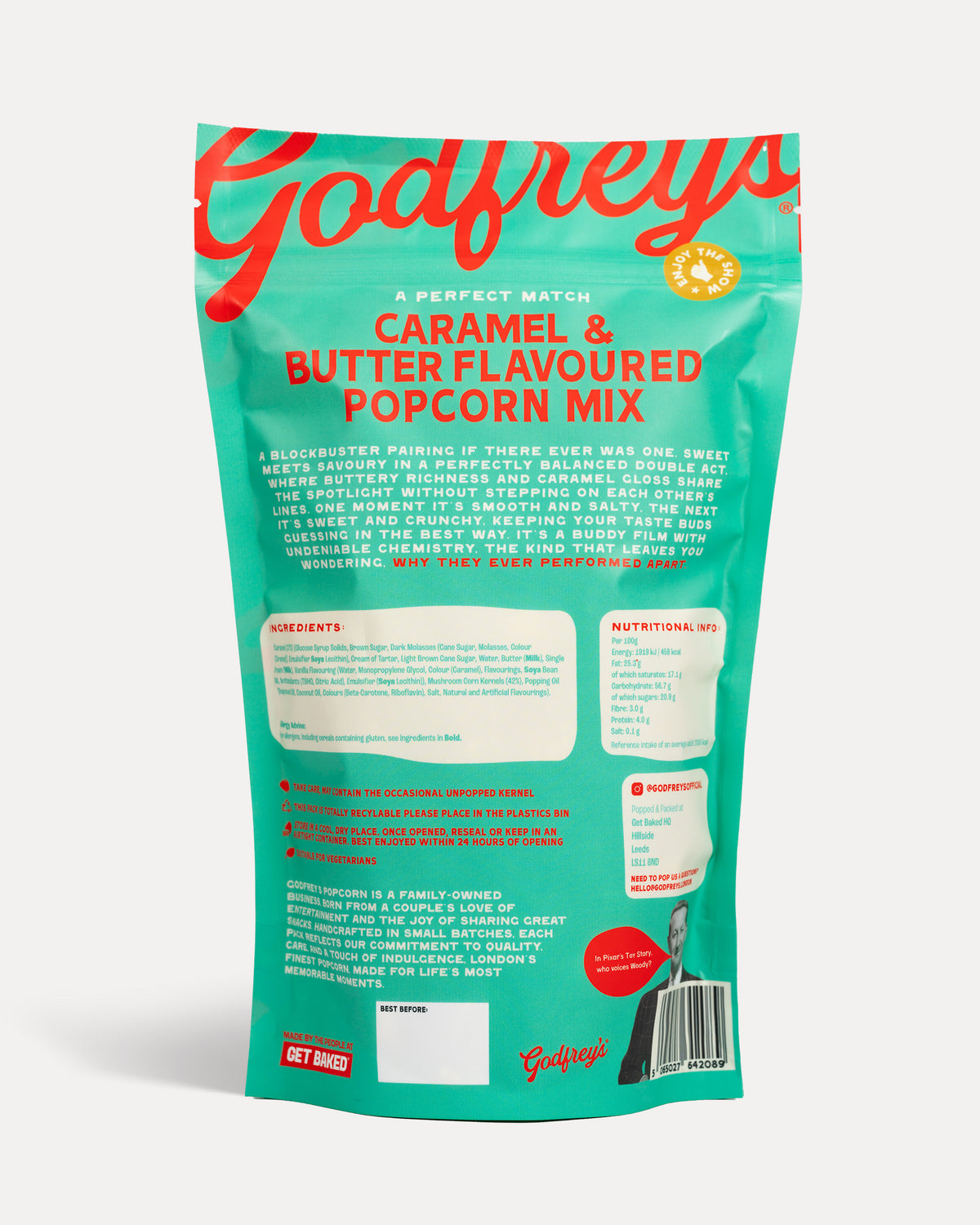 Godfrey's® Buttery & Caramel Corn Mix - August Pre-Order