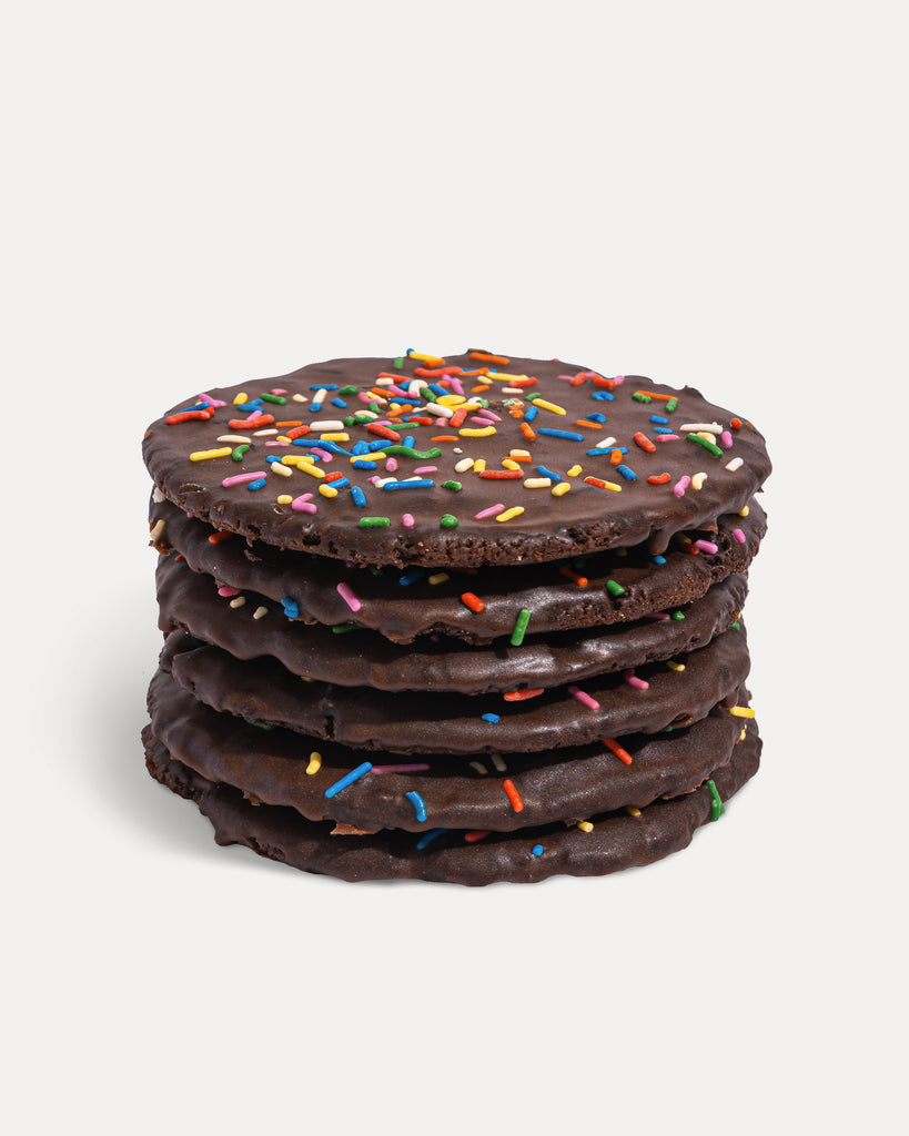 Chocolate Birthday Cake Cookies - Father's Day
