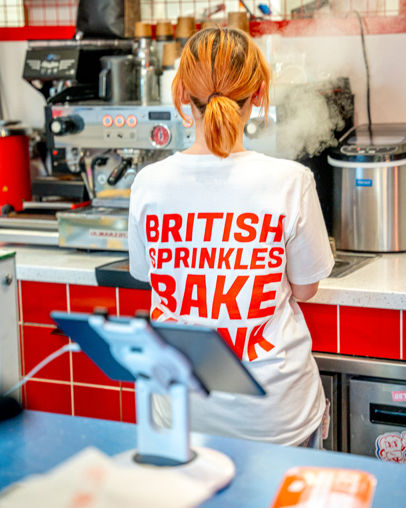 Get Baked British Sprinkles Bake Wank T-Shirt