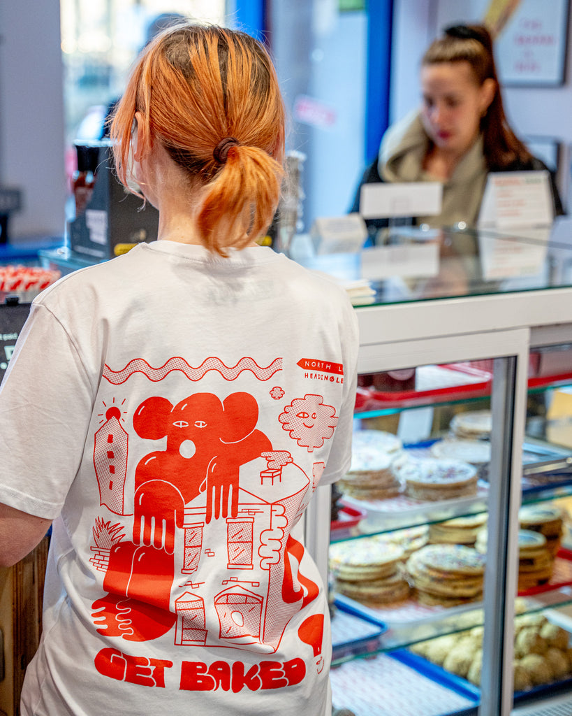 Get Baked x Tom Doggett T-Shirt at our Headingley Store