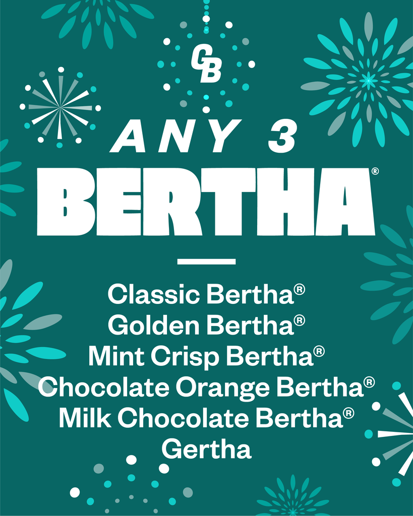 Any 3 Berthas - New Years Delivery