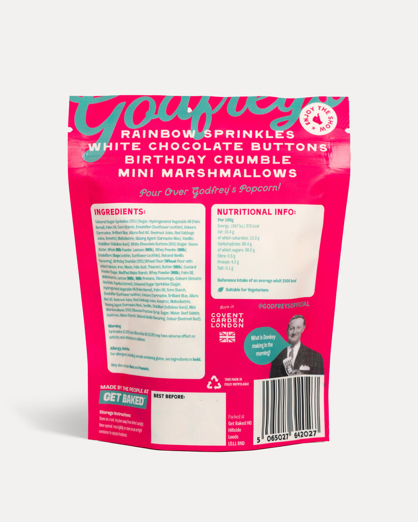Godfrey's® Birthday Cake Mix-ins - August Pre-Order