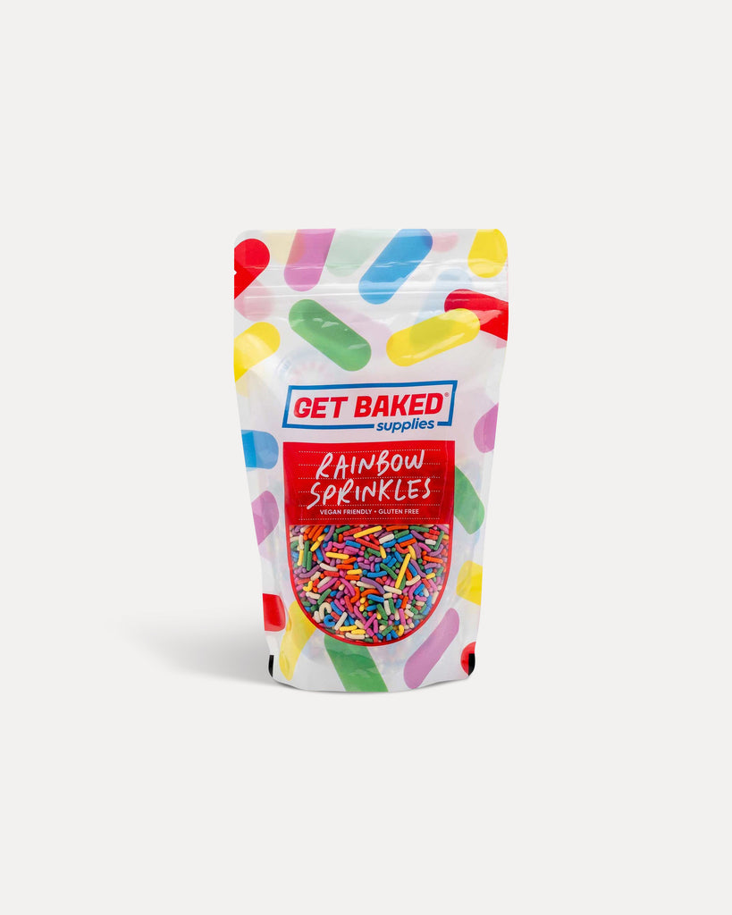 Rainbow Sprinkles: 200g Pouch
