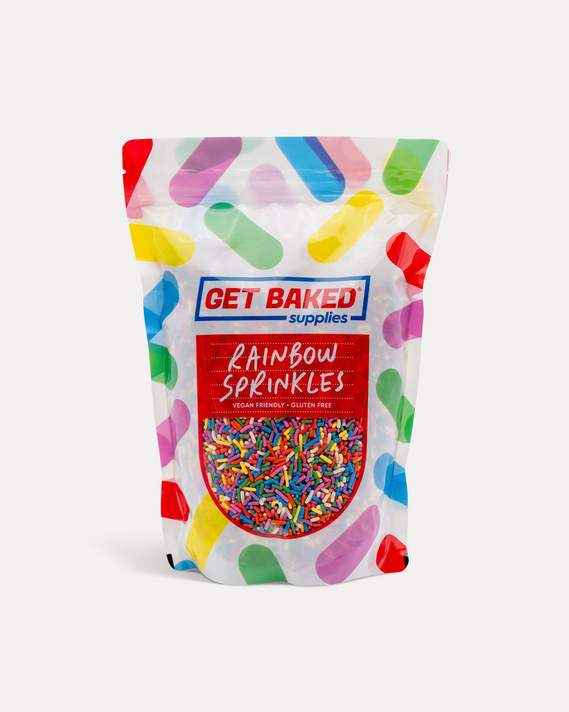 Rainbow Sprinkles: 500g Pouch