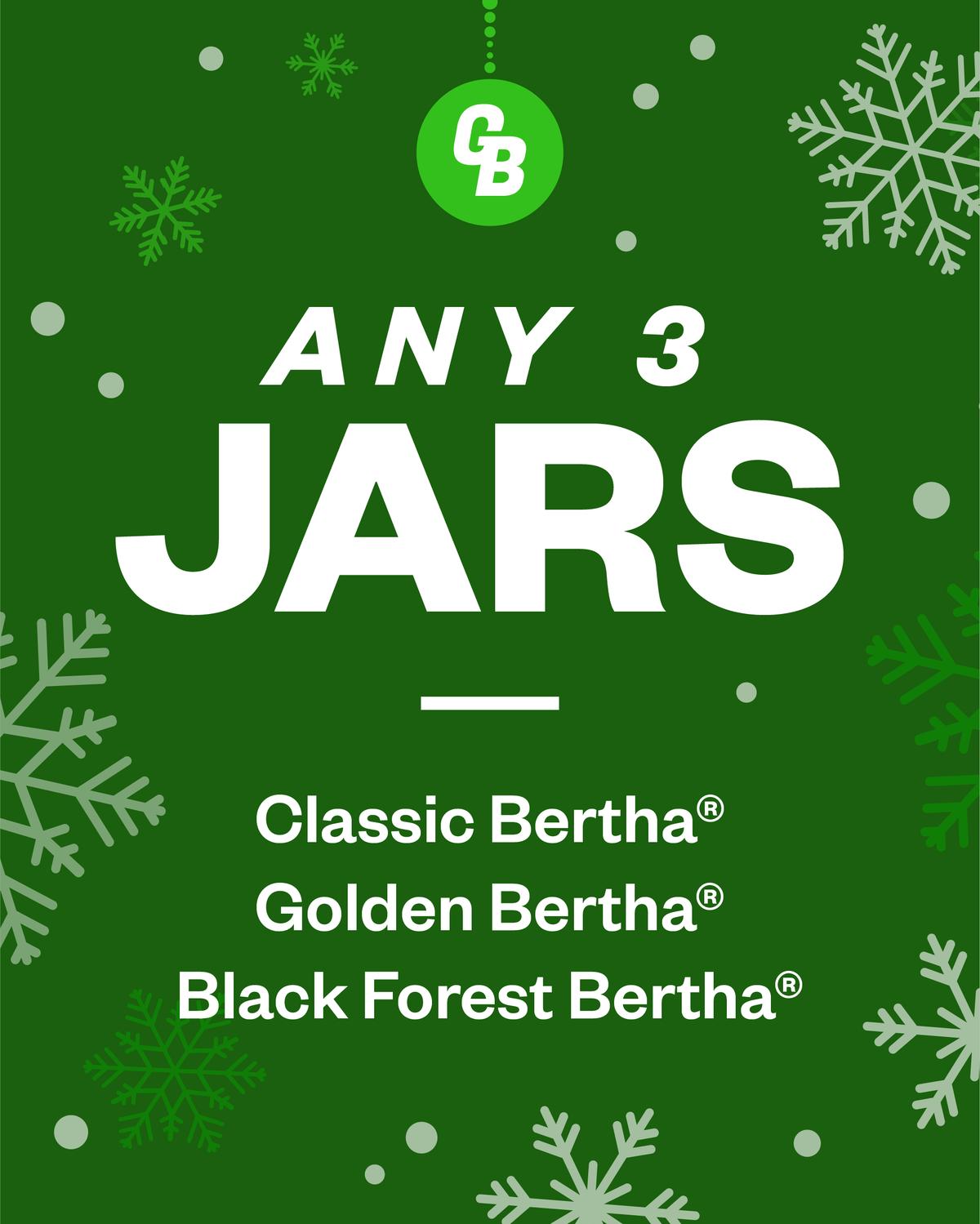 Any 3 Jars - Christmas Delivery