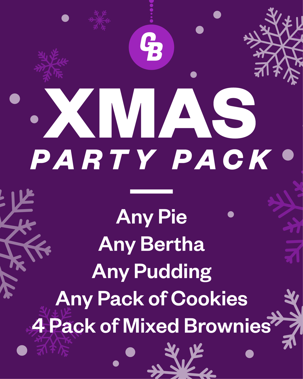 Christmas Party Pack - Christmas Delivery