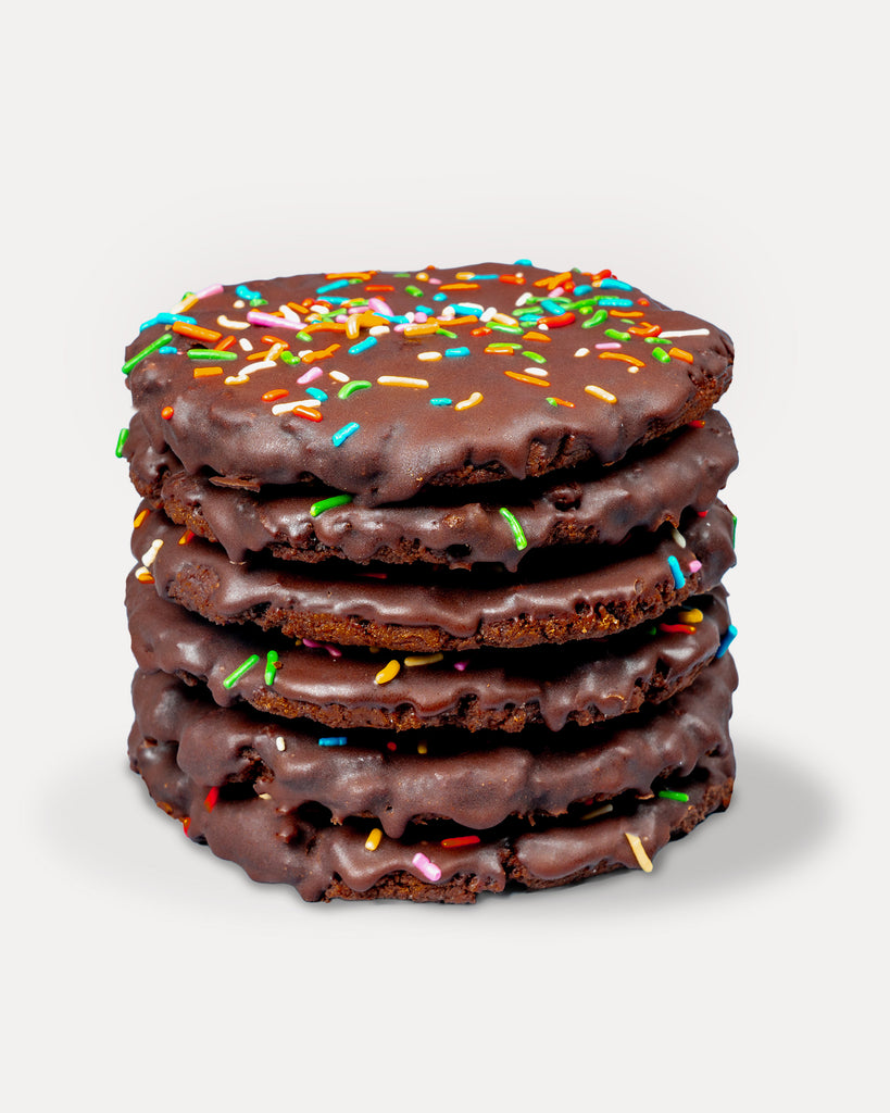 Chocolate Birthday Cake Cookies