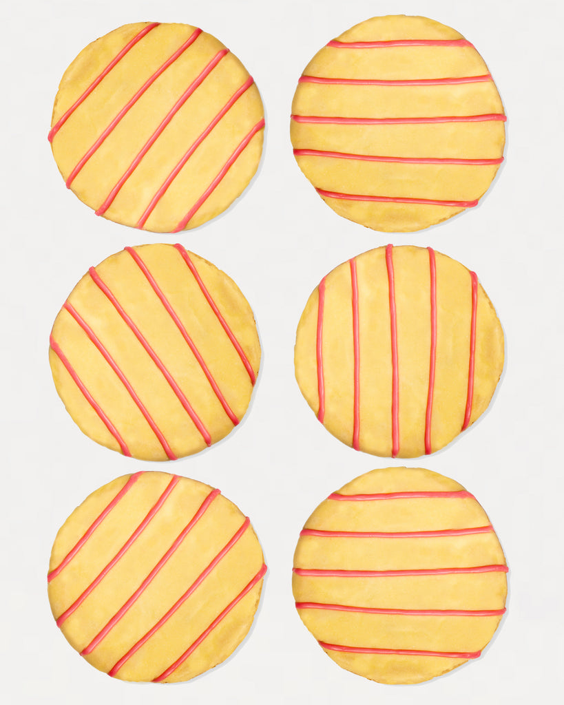 Rhubarb & Custard Cookies