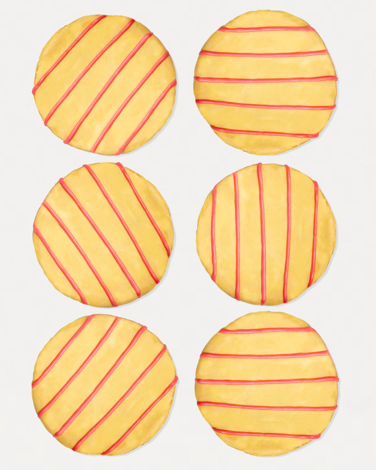 Rhubarb & Custard Cookies