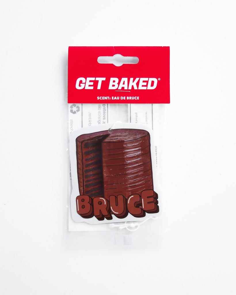 Bruce Air Freshener - GET BAKED
